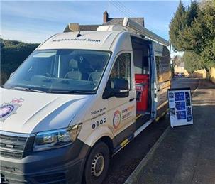 Police Community Beat Bus Wednesday 26th March, 10.00 to 11.00am